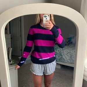 J crew stripped sweater